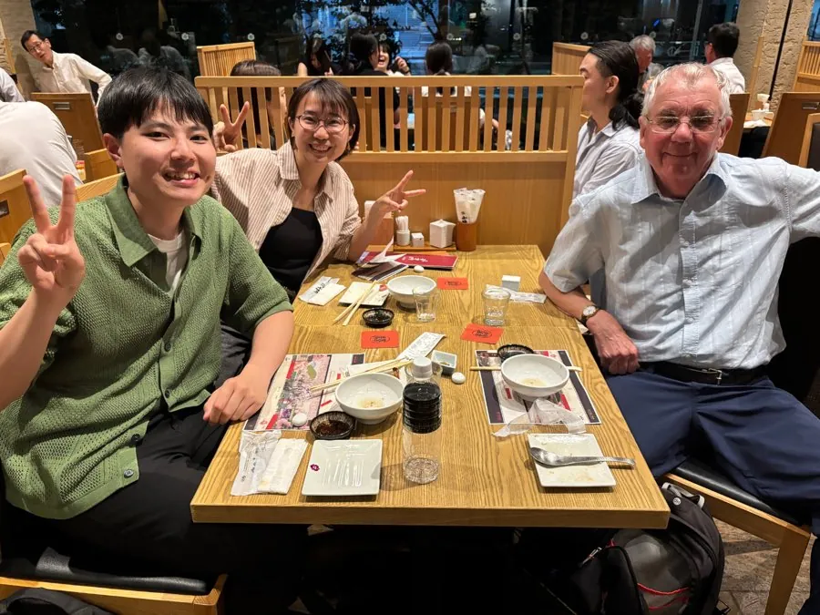 イギリスからお越しのお客様