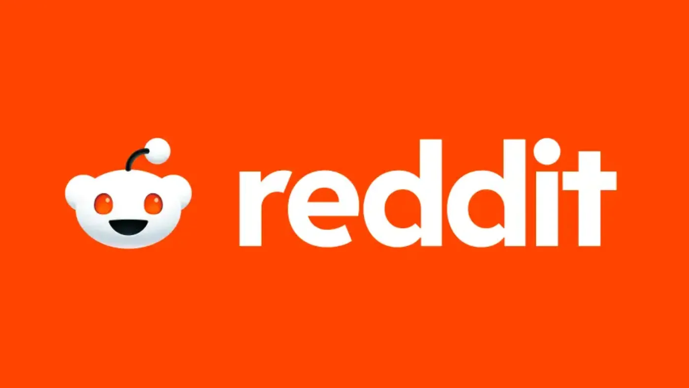オレンジの背景に白い文字で書かれたRedditのロゴ